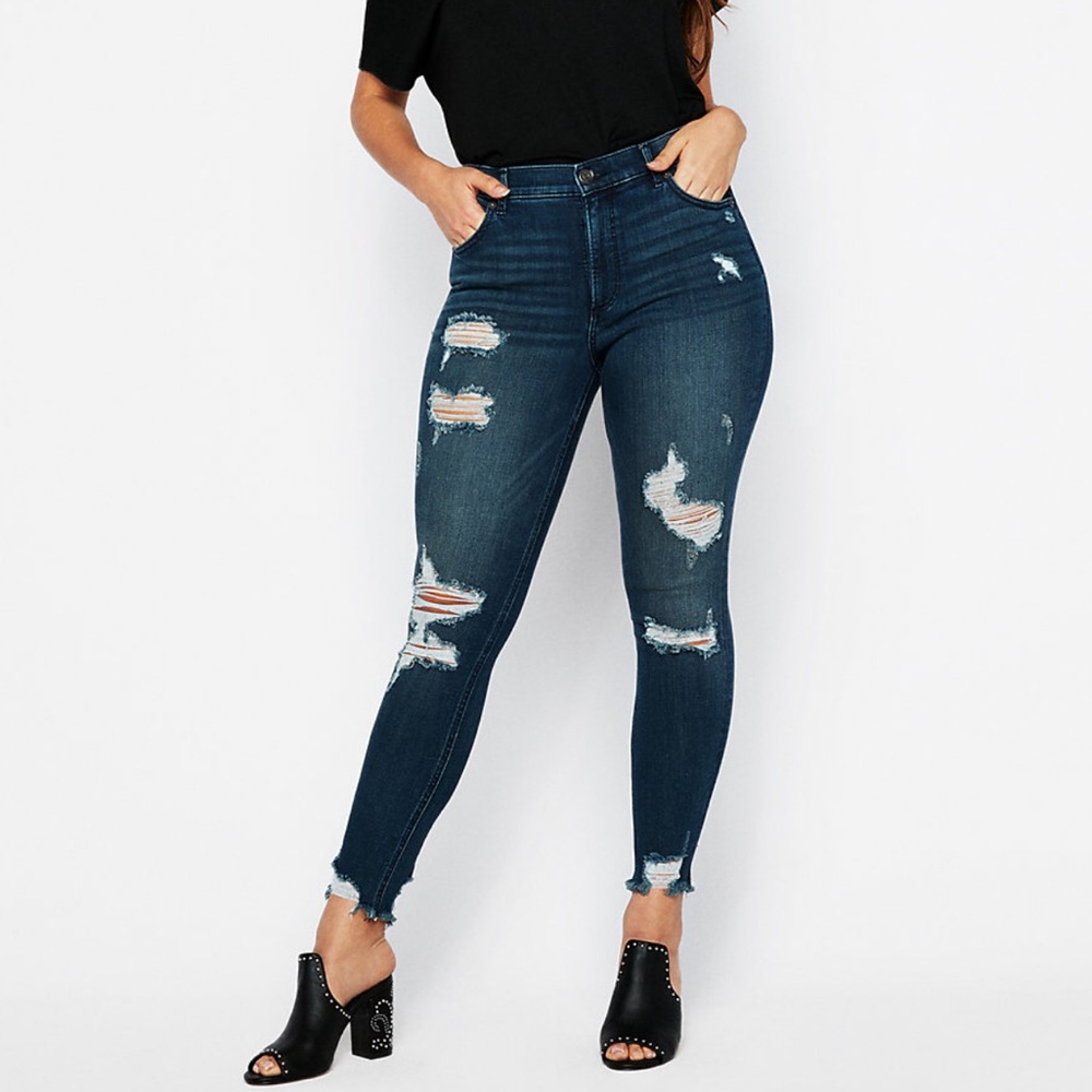 PERFECT condition Express Stretch Skinny Jeans 10